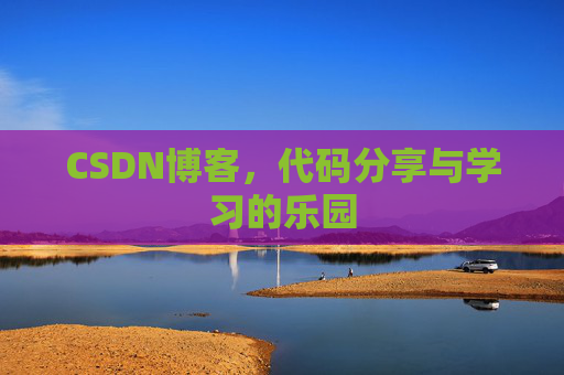 CSDN博客，代码分享与学习的乐园
